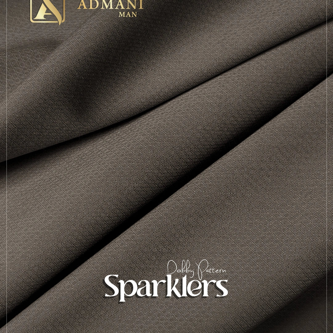 Sparklers Tawny premium fabric with subtle sheen for formal menswear shalwar kameez