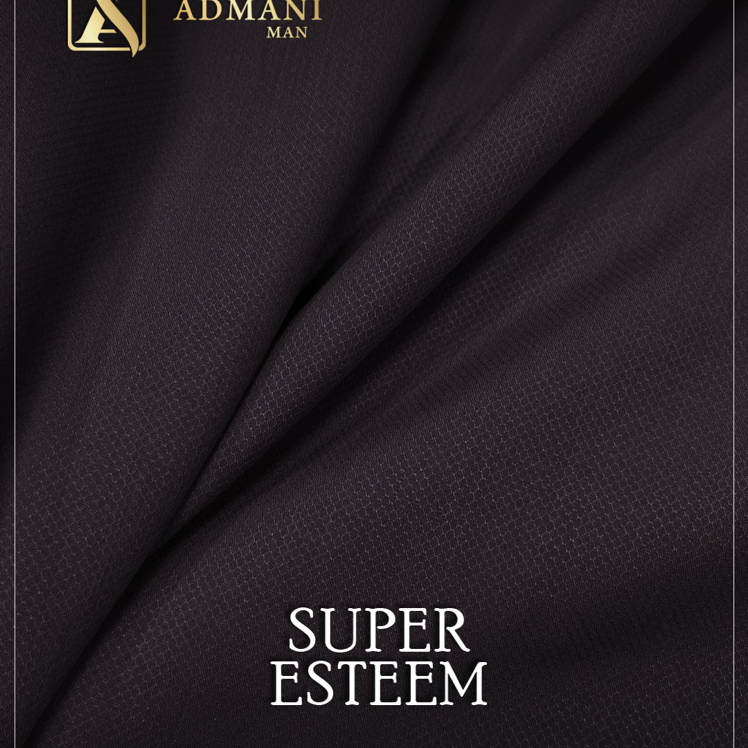 Super Esteem Merlot Premium Micro-Design Textured Fabric for Wedding Styling by Admani Pakistan