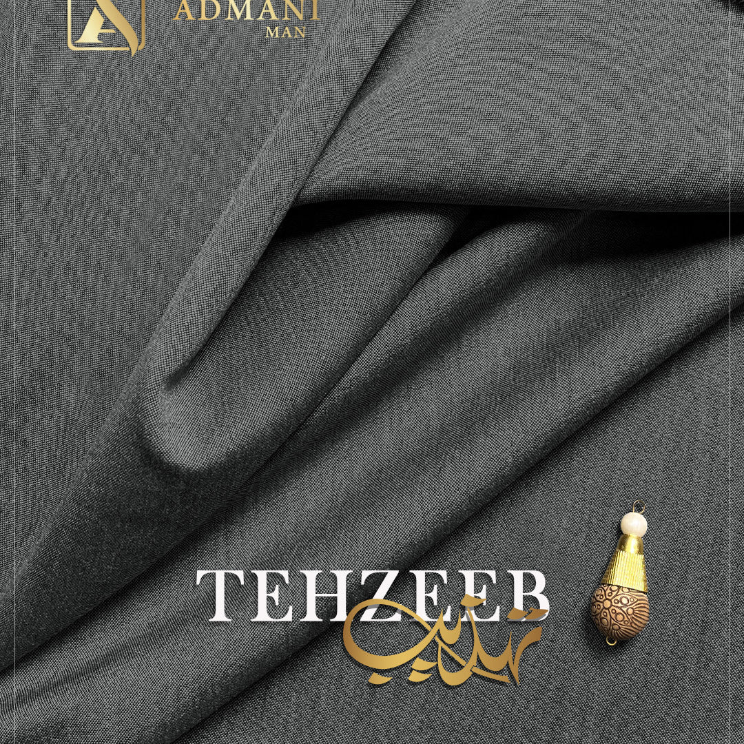 Tehzeeb Azure medium winter fabric for men's shalwar kameez