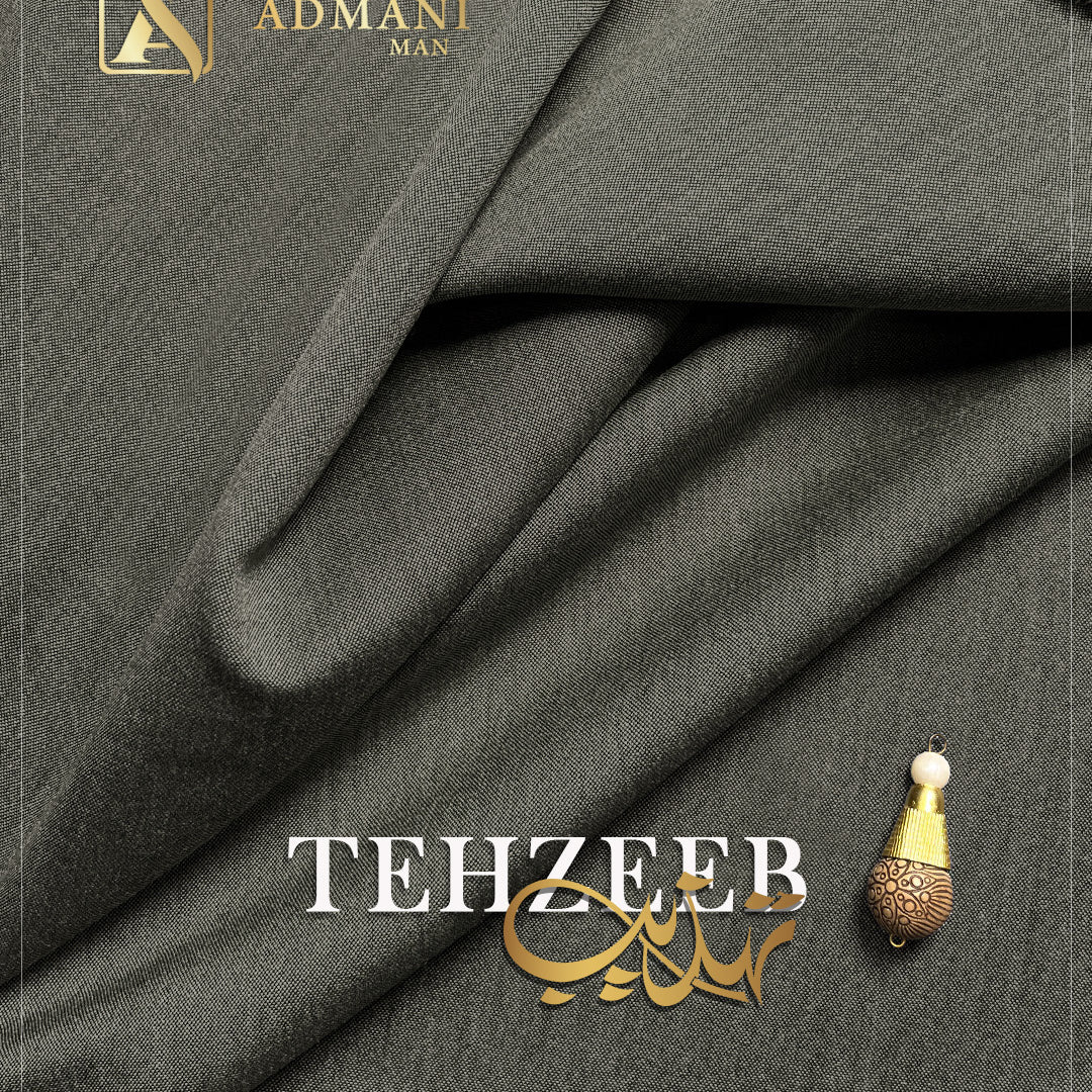 Tehzeeb Hazel Wood medium winter fabric for men's shalwar kameez