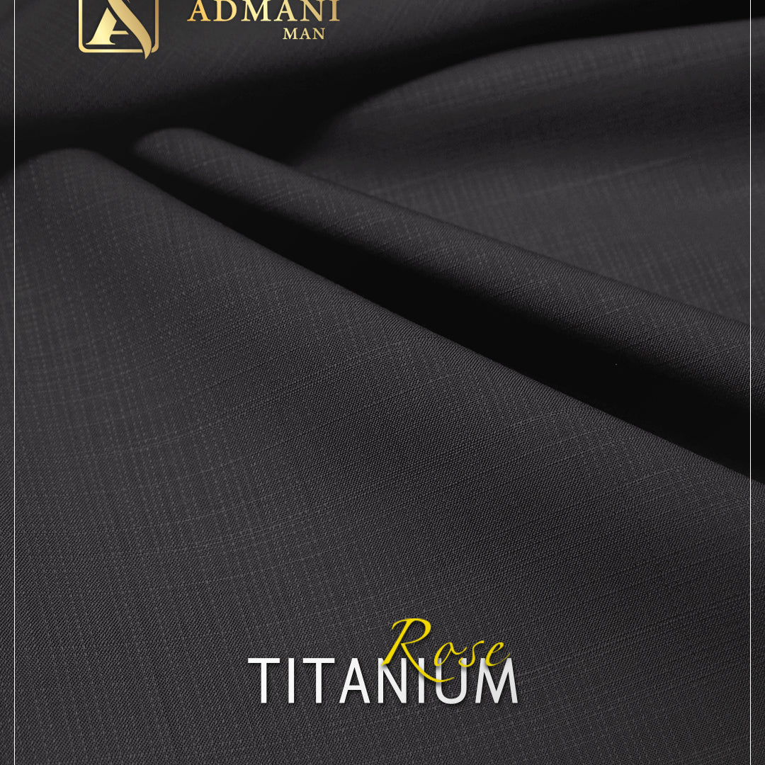 Titanium Rose Denim Shade Premium Unstitched Fabric Menswear Shalwar Kameez Pakistan