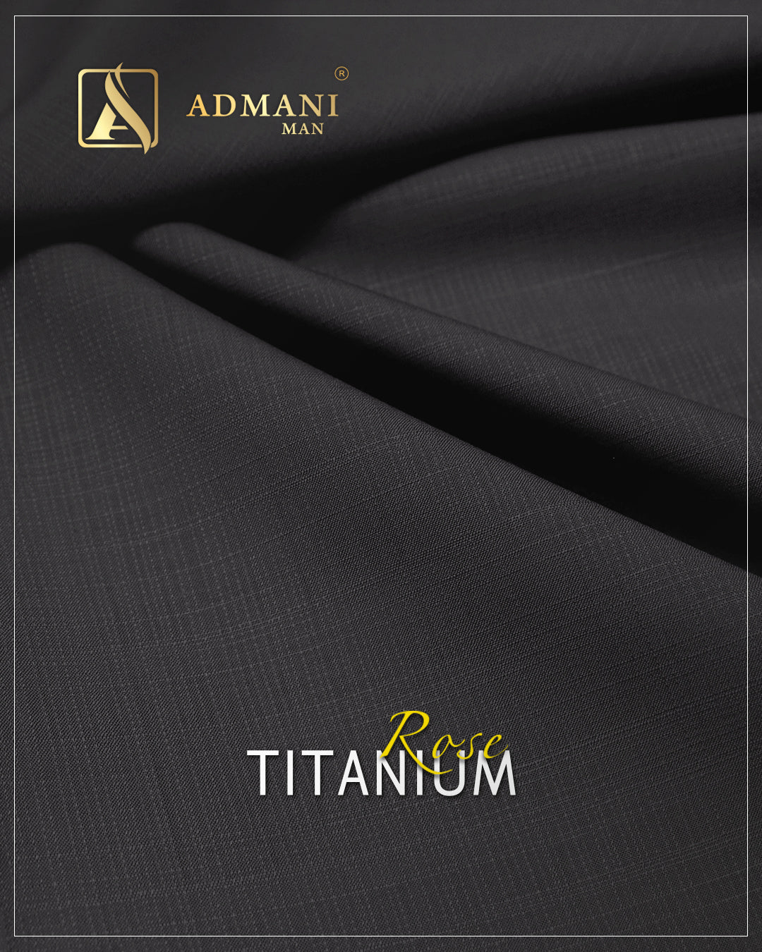 Titanium Rose Denim Shade Premium Unstitched Fabric Menswear Shalwar Kameez Pakistan