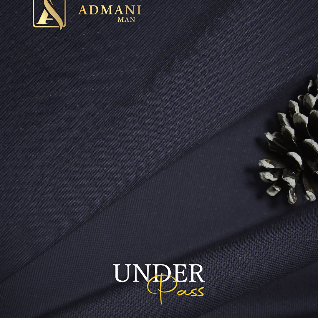 Under Pass Denim Color Unstitched Fabric Mens Shalwar Kameez by Admani Menswear Pakistan