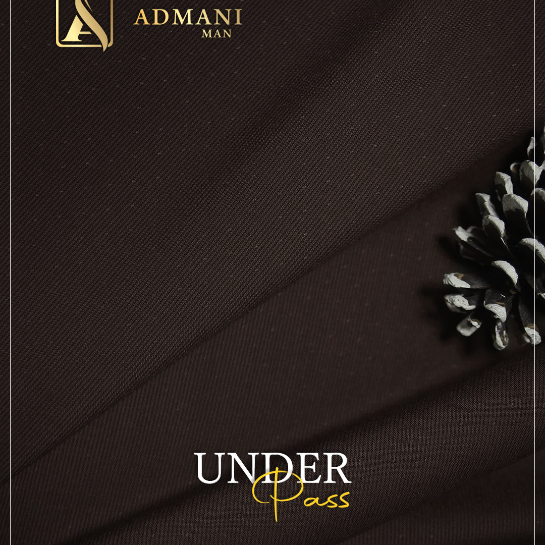 Under Pass Merlot Shade Unstitched Shalwar Kameez Fabric Menswear Pakistan