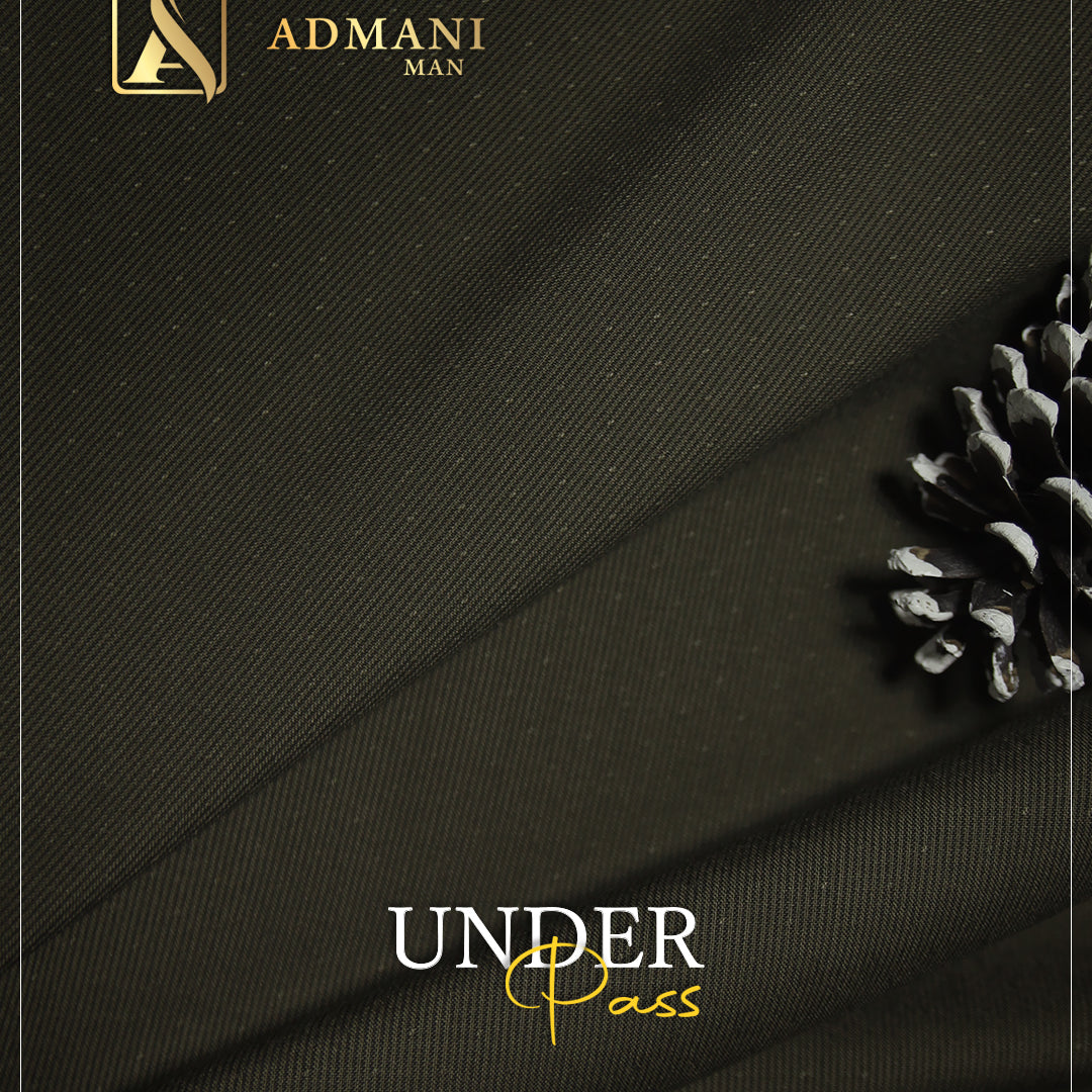 Under Pass Reseda Green Premium Unstitched Fabric Mens Clothing Pakistan by Admani Menswear