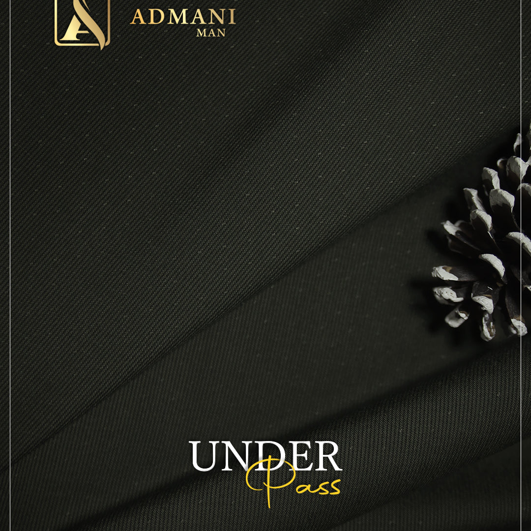 Under Pass Seaweed Shade Premium Unstitched Fabric Menswear Shalwar Kameez Pakistan