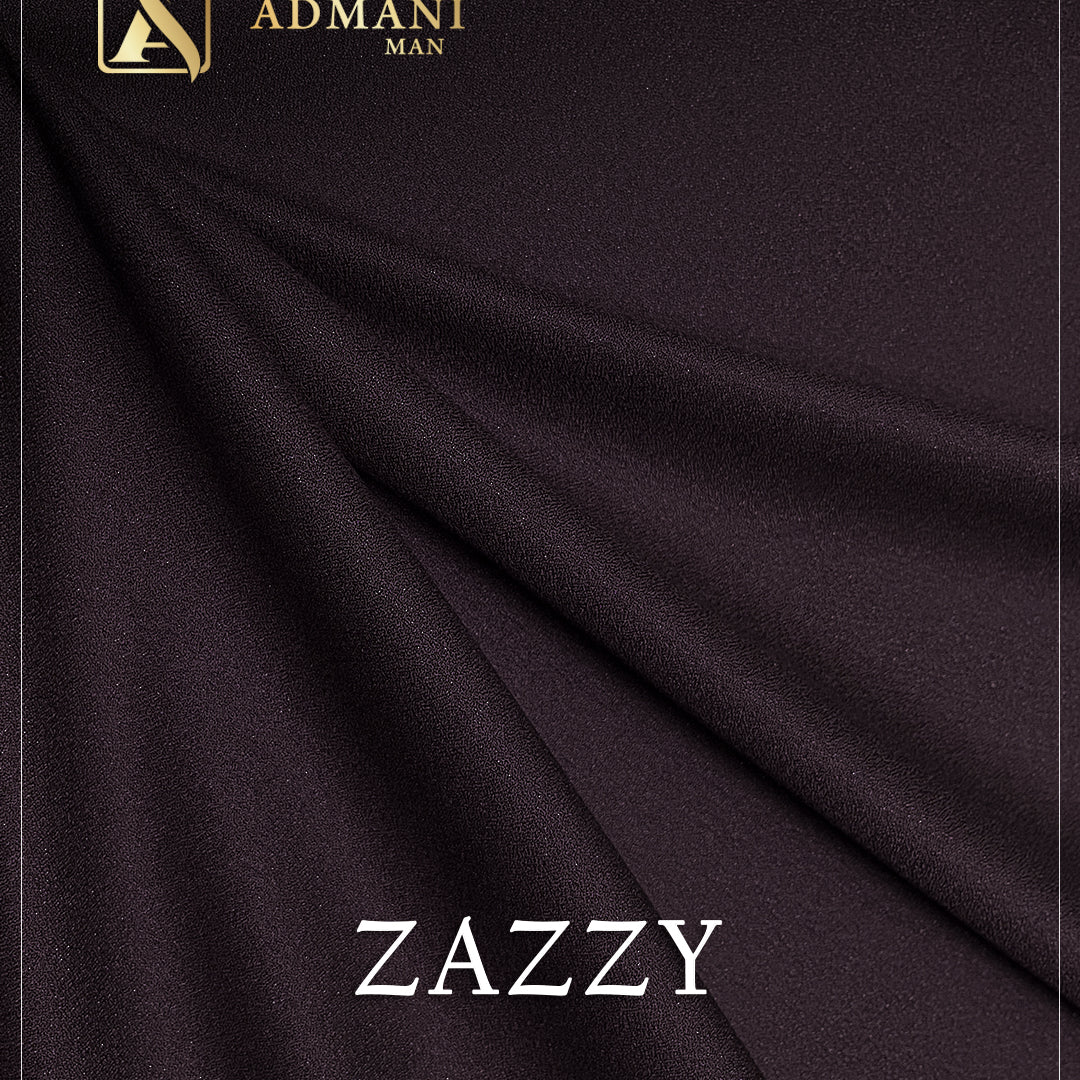 Zazzy Merlot Unstitched Micro Design Fabric for Men by Admani Menswear Pakistan