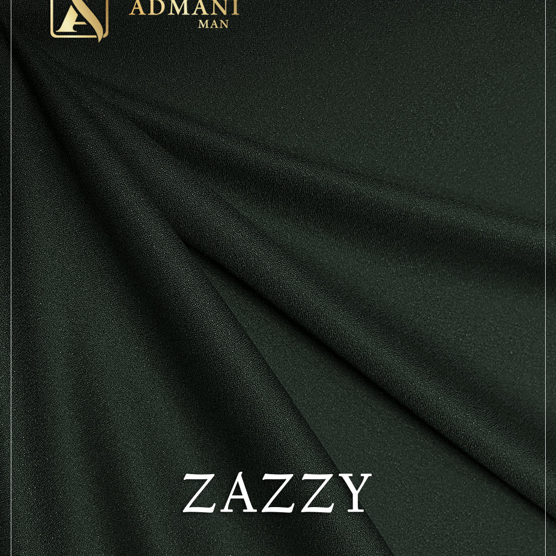 Zazzy Seaweed Unstitched Micro Design Fabric for Men by Admani Menswear Pakistan