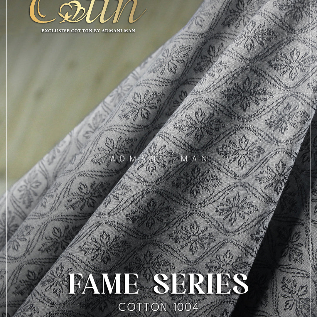Fame Series 1004 Premium Cotton Unstitched Shalwar Kameez Fabric – Admani Menswear