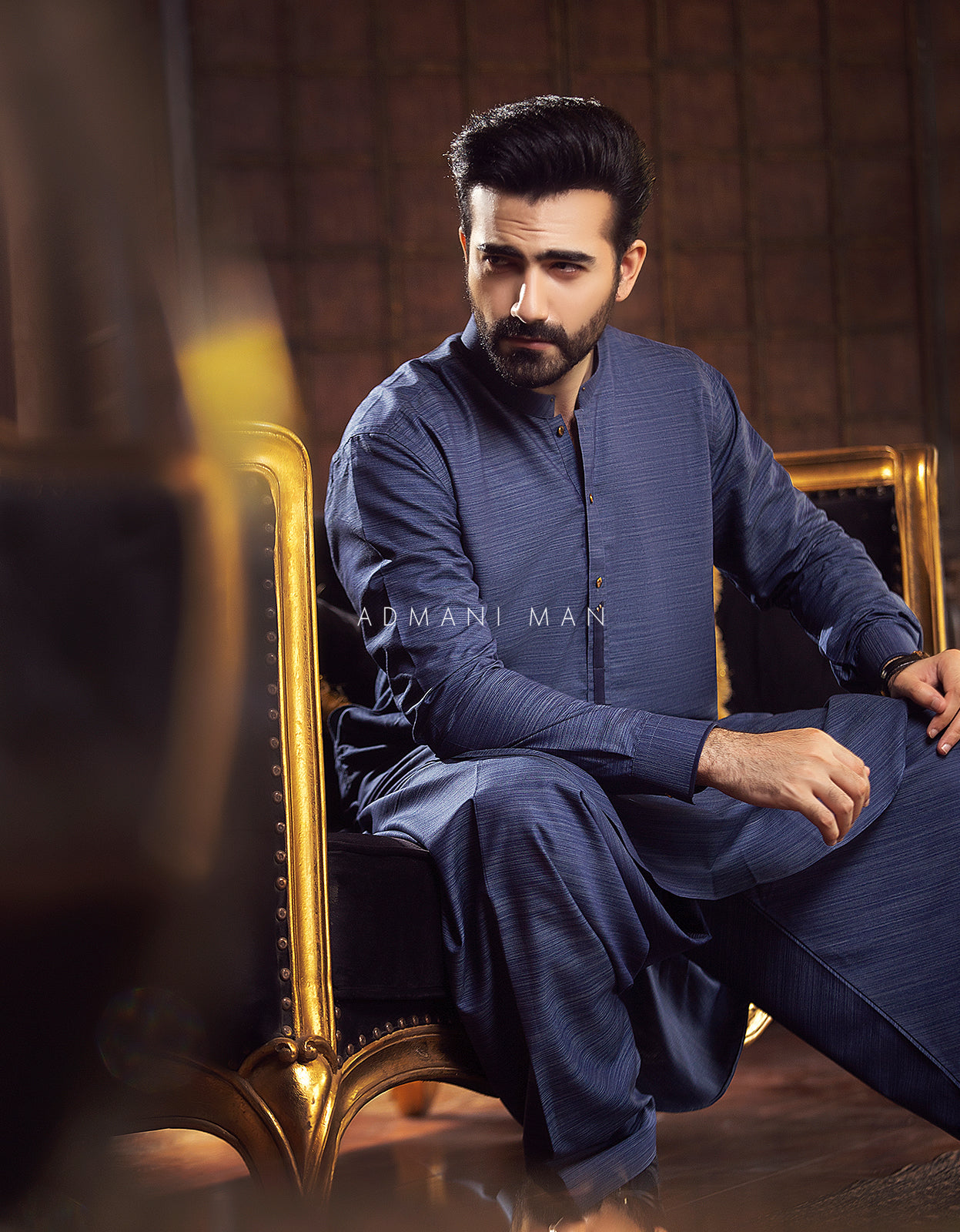 Breathable and comfortable men's fabric for daily and festive wear