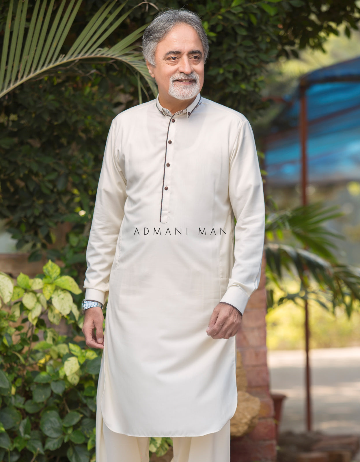 Classic men’s fabric for kurtas, waistcoats, and shalwar kameez