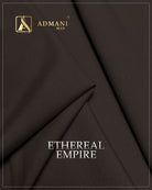 Ethereal Empire Navy Blue Unstitched Shalwar Kameez Fabric Mens Clothing Pakistan by Admani Menswear