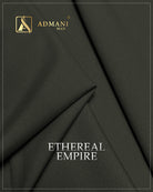 Ethereal Empire Reseda Green Unstitched Fabric Mens Shalwar Kameez Colours by Admani Menswear