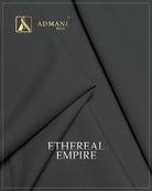 Ethereal Empire Silver Gray Unstitched Shalwar Kameez Fabric for Men by Admani Menswear Pakistan