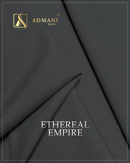 “High-quality men’s shalwar kameez fabric – Ethereal Empire unstitched cloth”