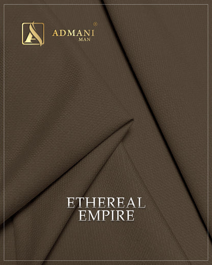 “Ethereal Empire men’s wear fabric – lightweight and stylish unstitched fabric”