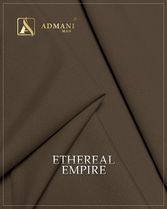 “Ethereal Empire men’s wear fabric – lightweight and stylish unstitched fabric”