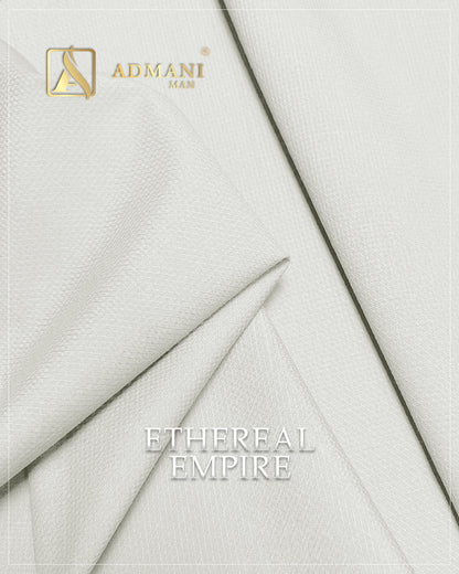 “Ethereal Empire unstitched fabric – premium textile for men’s traditional wear”