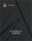 Ethereal Empire Arsenic Gray Unstitched Shalwar Kameez Fabric by Admani Menswear Pakistan
