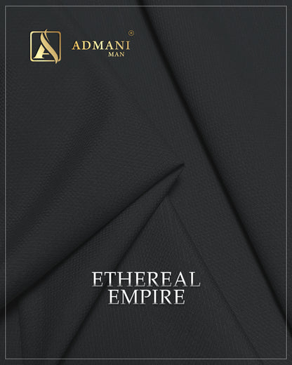 “Classic men’s shalwar kameez fabric – Ethereal Empire luxury collection”