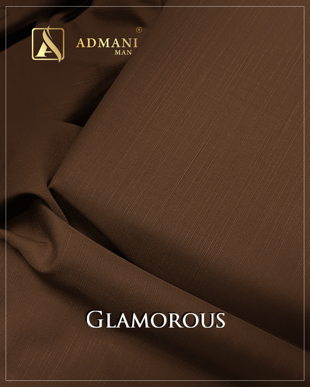 Glamorous Roasted Coffee Unstitched Wash n Wear Shalwar Kameez Fabric Mens Clothing Pakistan by Admani Menswear