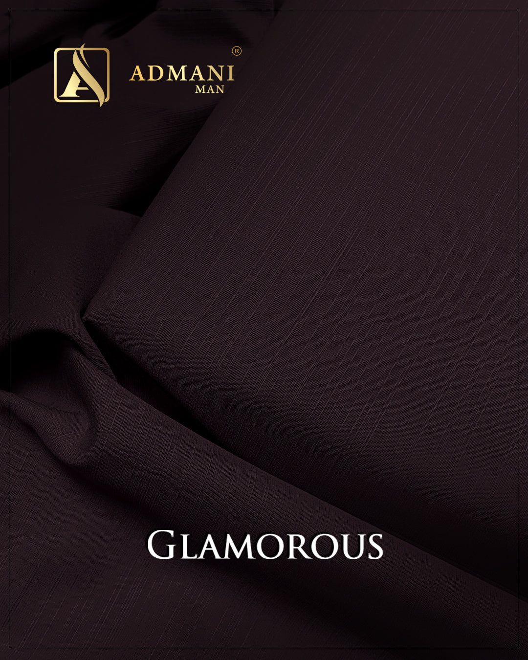 Glamorous Merlot Unstitched Wash n Wear Fabric for Mens Shalwar Kameez by Admani Menswear