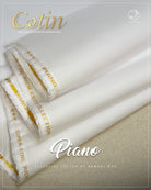 “Luxury cotton fabric for men – Piano soft and durable unstitched fabric”