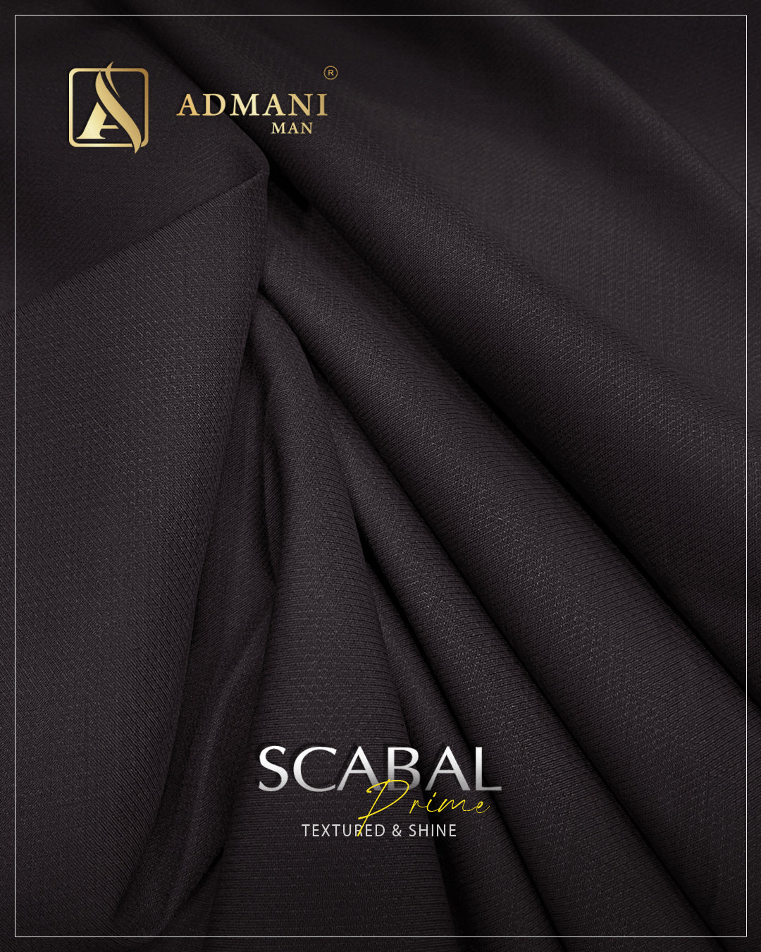 Scabal Prime Merlot Unstitched Fabric Menswear Shalwar Kameez by Admani Menswear Pakistan