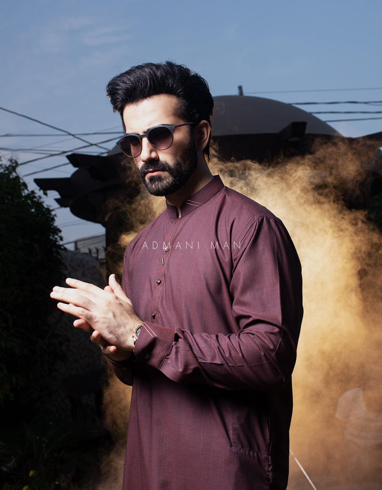 Soft textured unstitched fabric for men’s daily wear