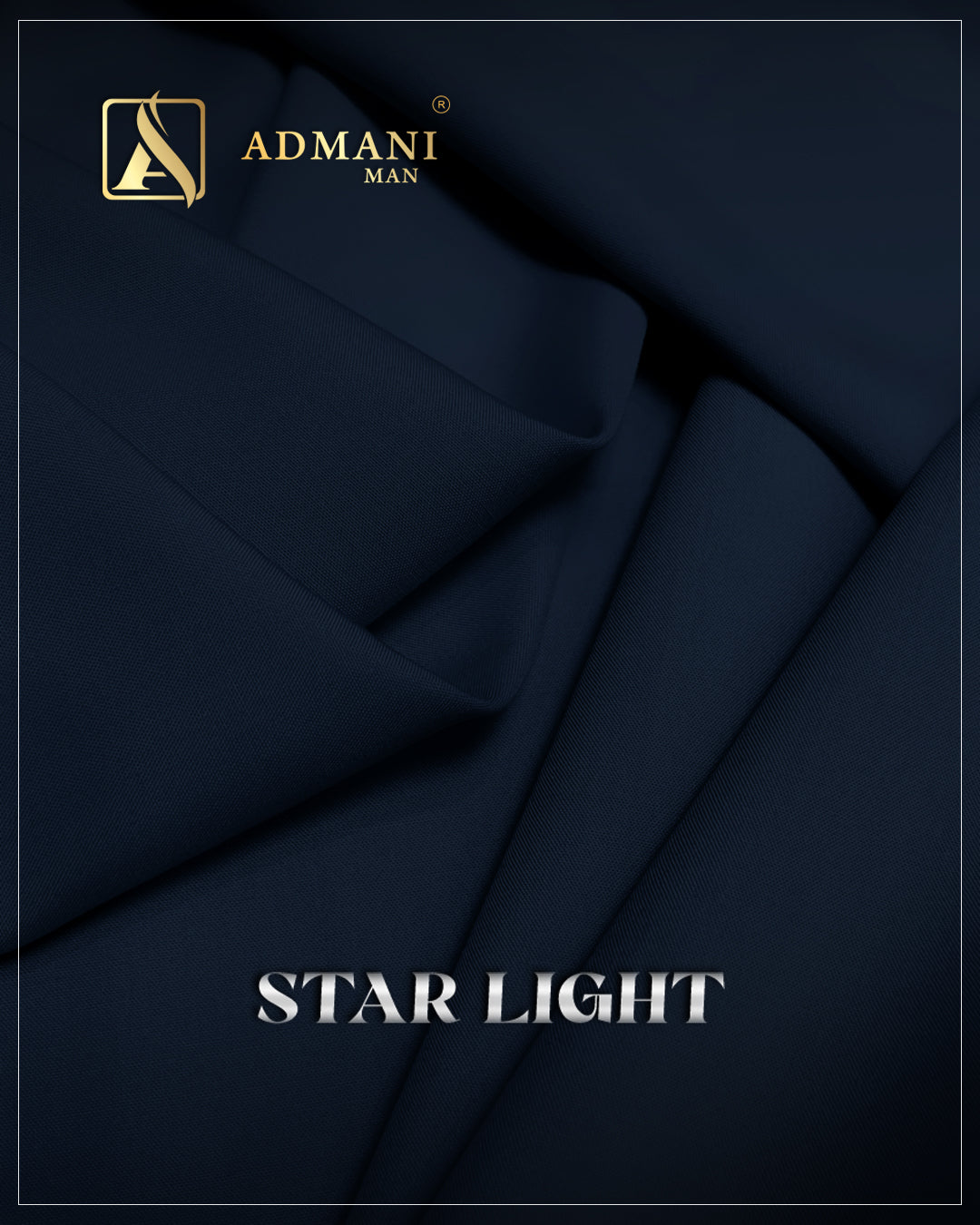 “Star Light unstitched fabric for men – soft breathable fabric for Eastern wear”