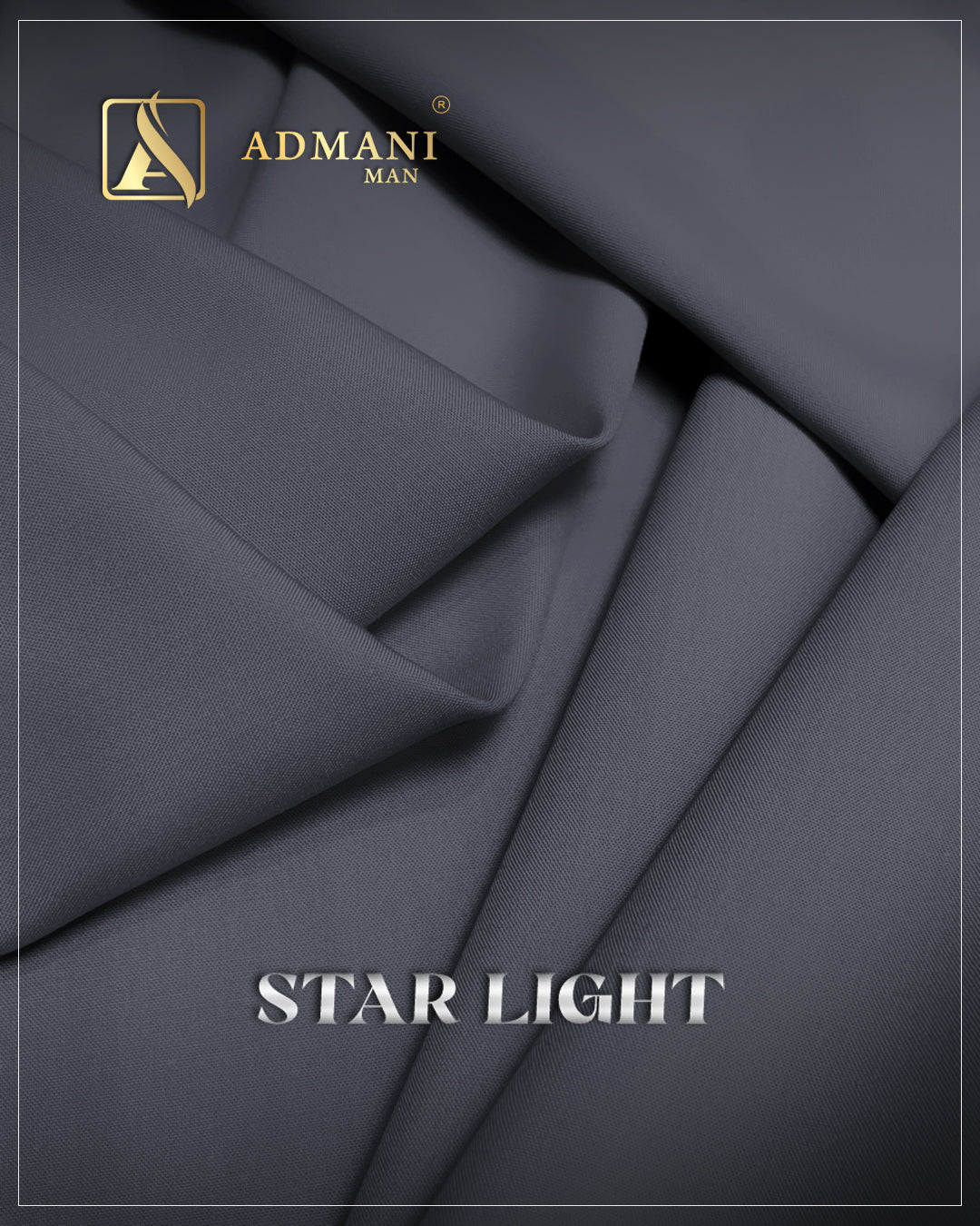 “Star Light men’s unstitched fabric – refined fabric for modern shalwar kameez”
