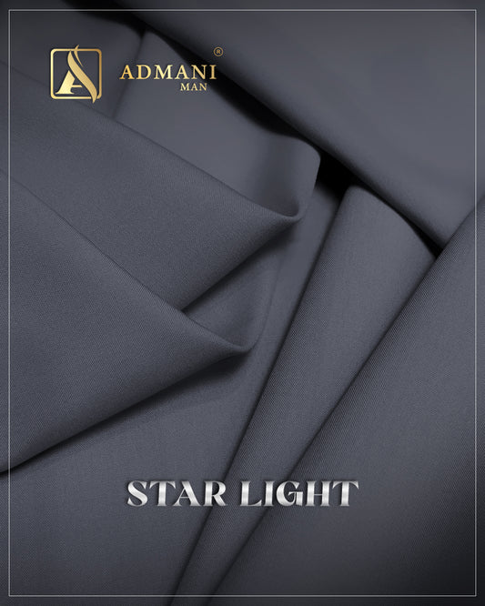 “Star Light men’s unstitched fabric – refined fabric for modern shalwar kameez”