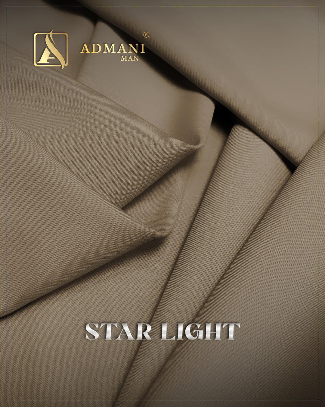 “Star Light men’s fashion fabric – soft and durable unstitched material”