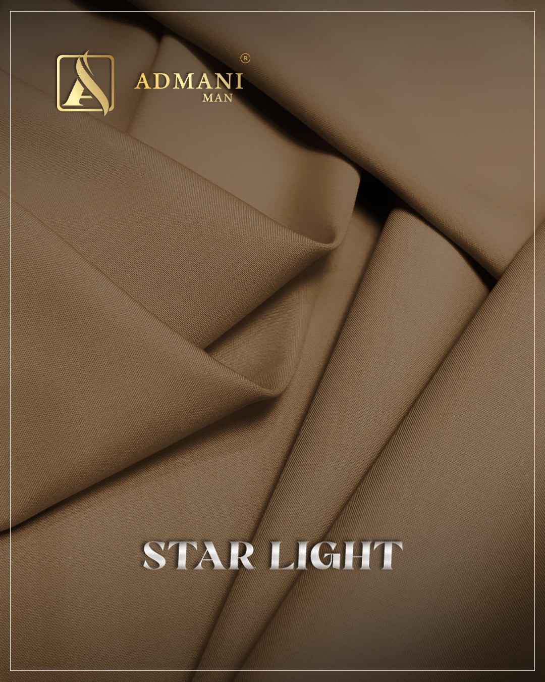 “Premium men’s fabric – Star Light unstitched fabric for traditional attire”