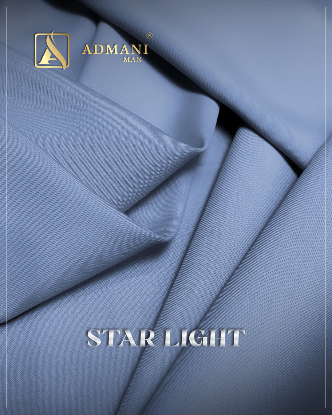“Stylish men’s unstitched fabric – Star Light premium summer fabric”