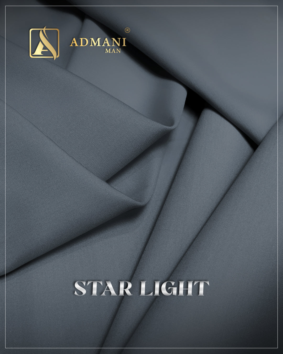 “Star Light fabric for men – lightweight, elegant, and breathable textile”
