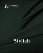 Stylish Peacock green wash & wear fabric for men by Admani

