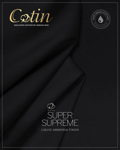 “High-quality men’s unstitched cotton fabric – Super Supreme finish collection”
