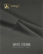 White Crown fabric for men – soft breathable unstitched cloth for summer wear