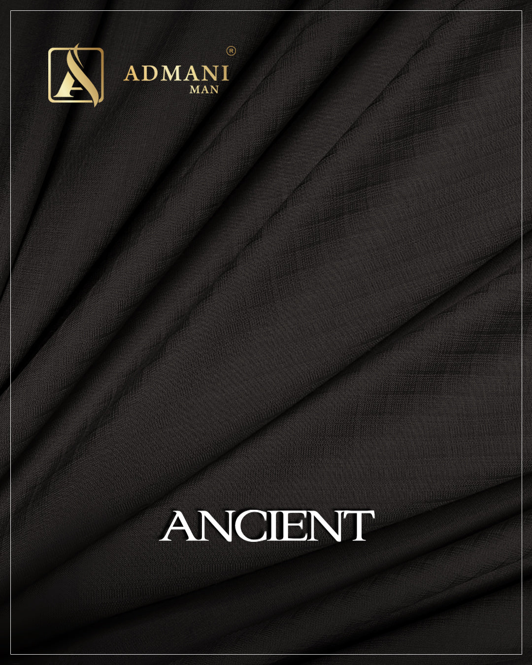 Ancient Peanut Brown Unstitched Micro Design Fabric for Men by Admani Menswear Pakistan