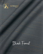 Black Forest Ash Grey Premium Unstitched Fabric for Office Wear by Admani Pakistan