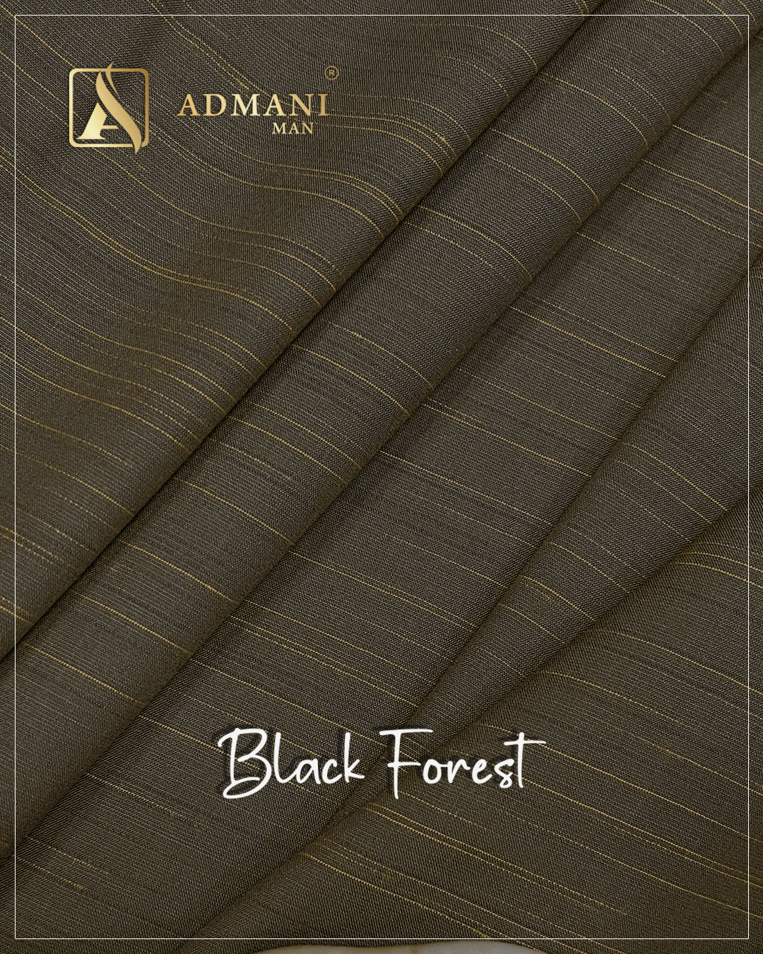 Black Forest Dune Beige Premium Unstitched Fabric for Everyday Elegance by Admani Pakistan