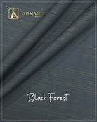 Black Forest Smoky Grey Premium Unstitched Fabric for Formal Events by Admani Pakistan