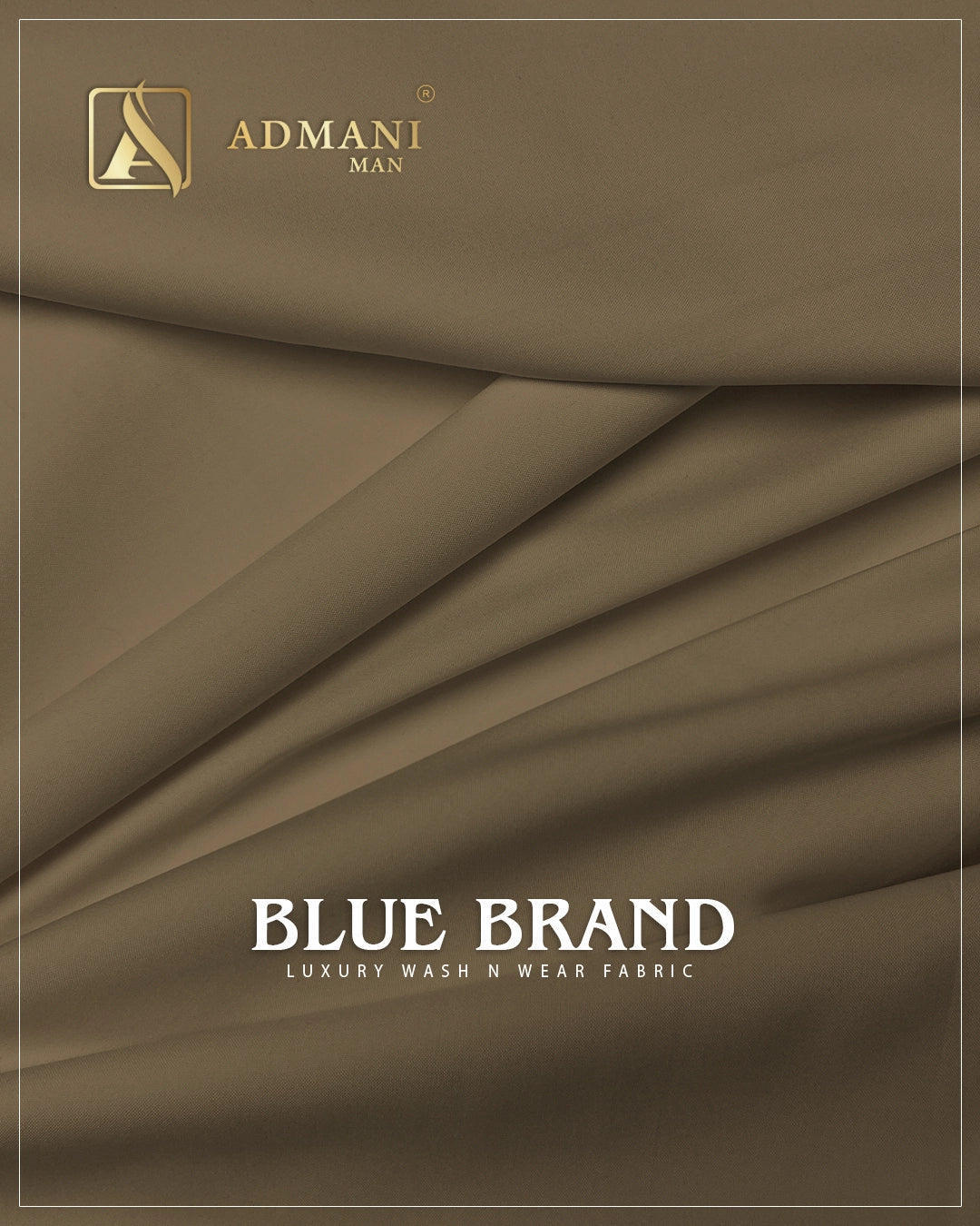 Blue Brand Roasted Coffee luxury wash n wear fabric for menswear shalwar kameez
