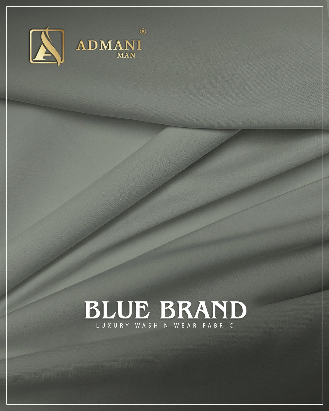 Blue Brand Sage luxury wash n wear fabric for menswear shalwar kameez