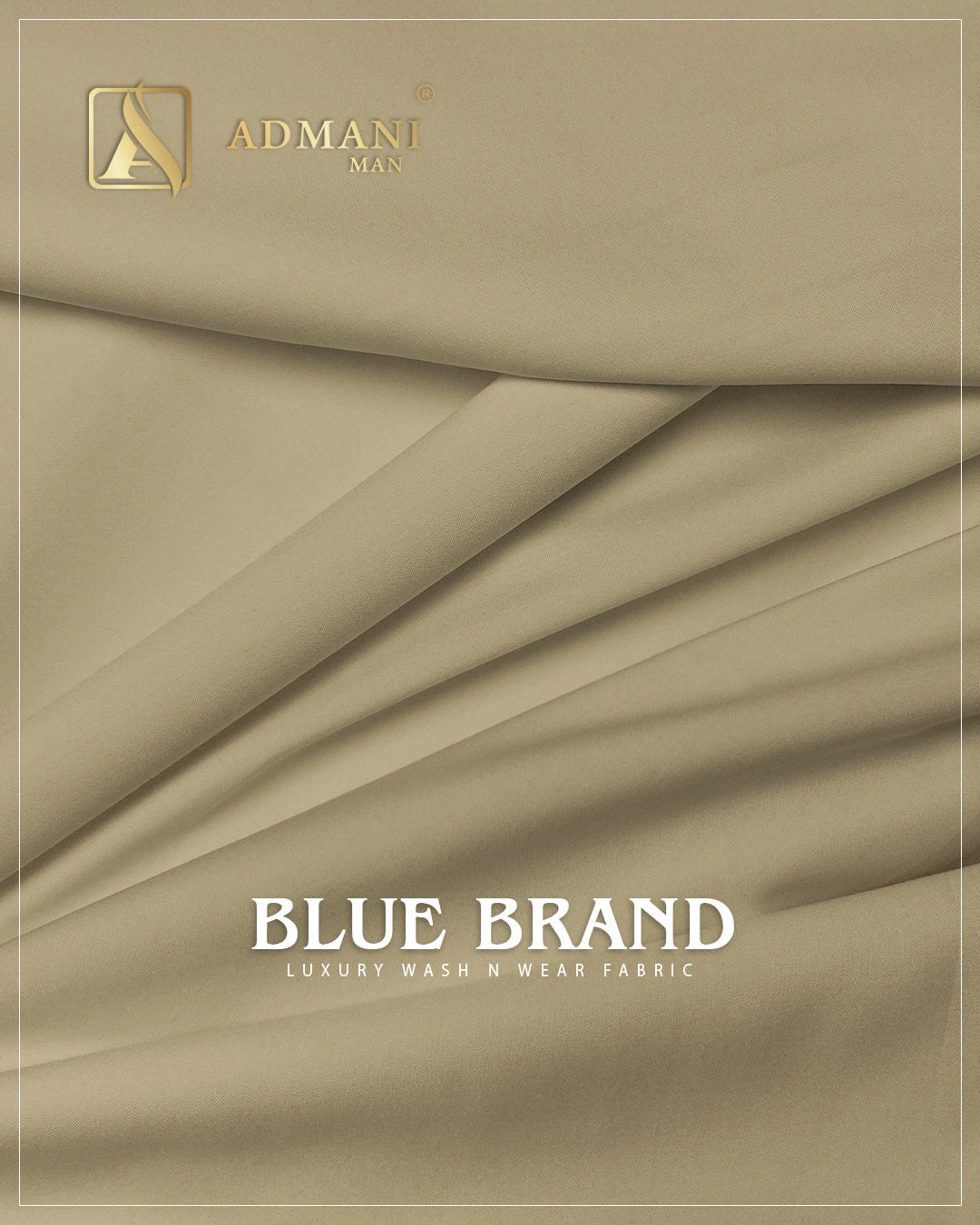Blue Brand Sand Castle luxury wash n wear fabric for menswear shalwar kameez