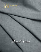 Broad View Grey Premium Cotton Unstitched Fabric Menswear Shalwar Kameez by Admani Menswear Pakistan