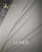 Calmness Off White Unstitched Micro Design Fabric for Men by Admani Menswear Pakistan