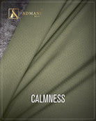 Calmness Sage Unstitched Micro Design Fabric for Men by Admani Menswear Pakistan