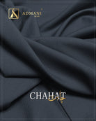 Chahat Silver Grey premium summer woven fabric for men's shalwar kameez